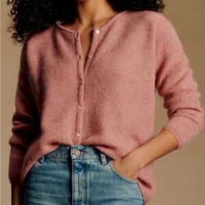 Sézane Gaspard Cardigan Rosewood